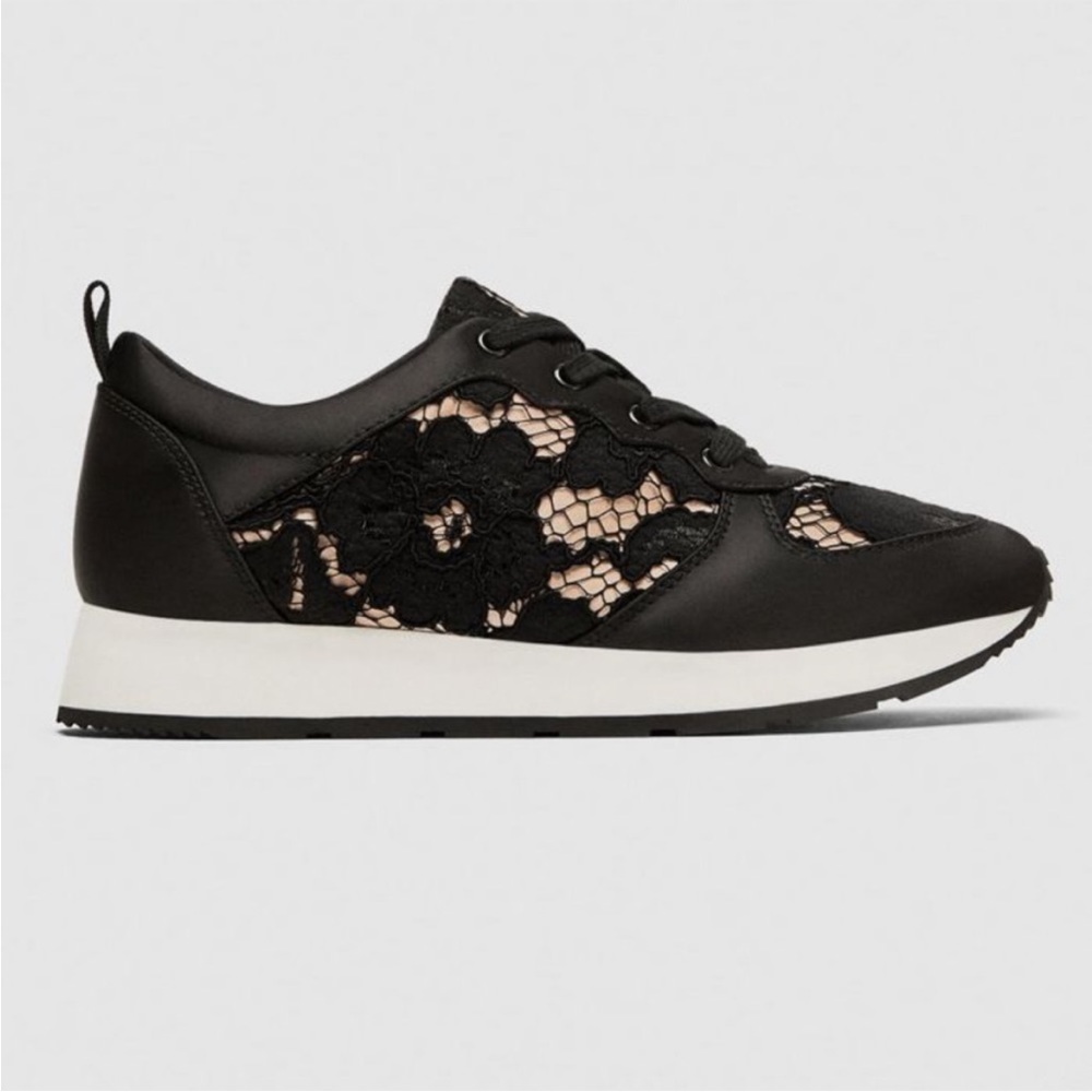 COPY - Zara women's lace sneakers size 39 EU 8 US